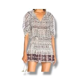Ulla Johnson Nour Silk Mini Dress